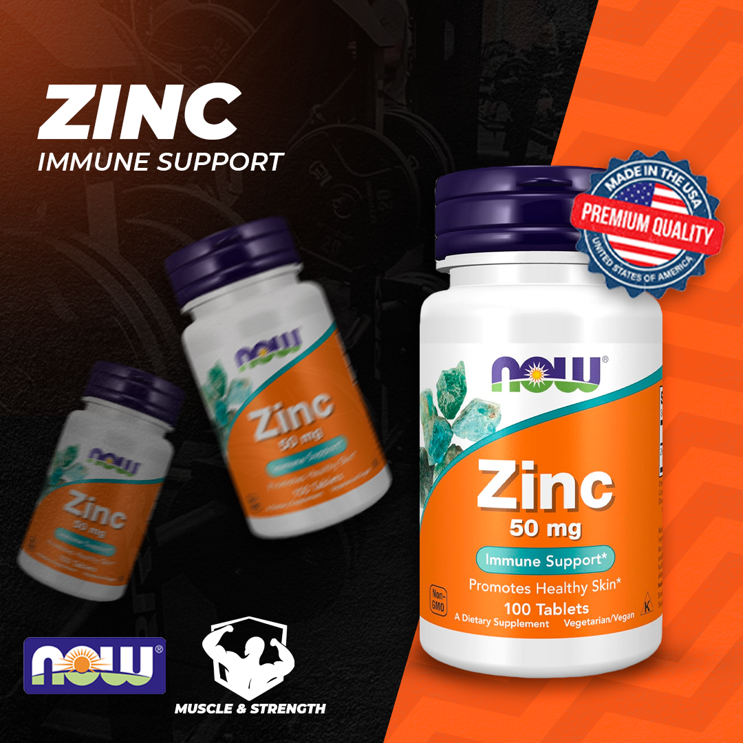 Zinc Gluconate 50MG - 100 Tablets