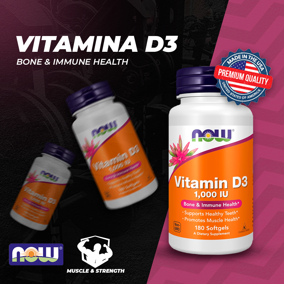 Vitamin D-3 - 1,000IU 180 Softgels