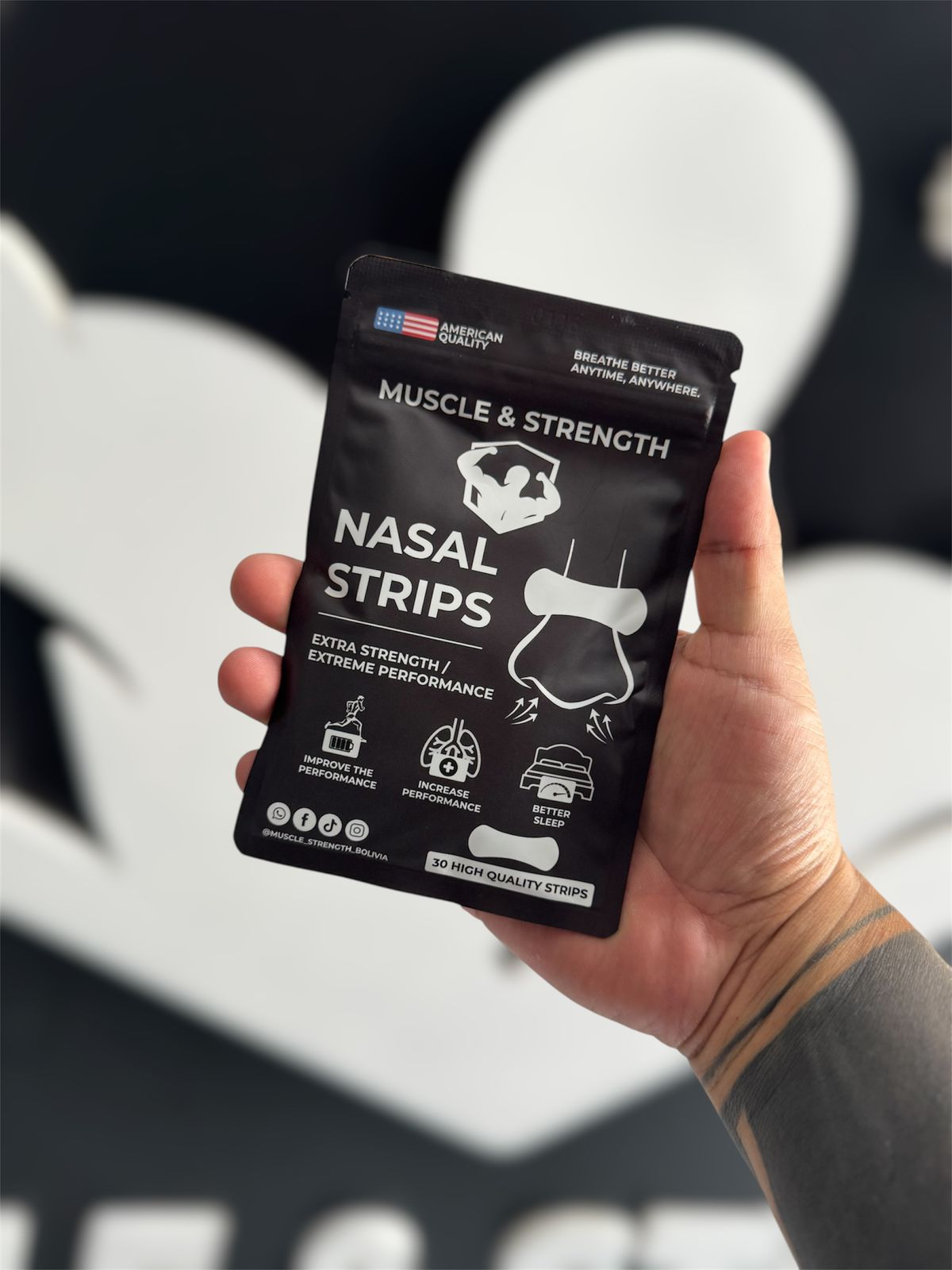 Tiras Nasales (Sin aroma)