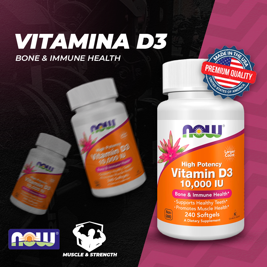 Vitamin D-3 10,000 IU - 240 Softgels