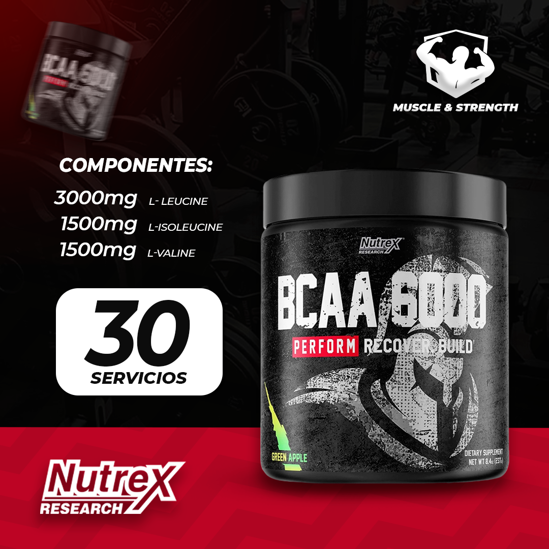 BCAA 6000 - 30 Servings