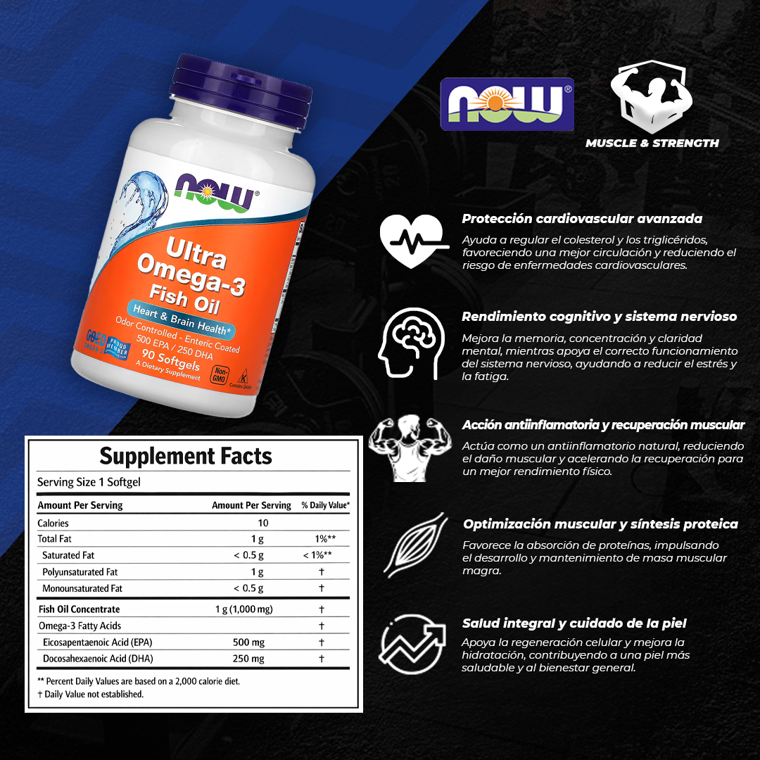 Ultra Omega-3 - 90 Softgels