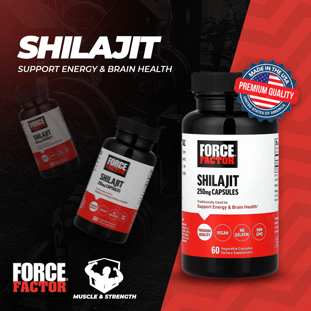 Shilajit 250mg - 60 Vegetable Capsules
