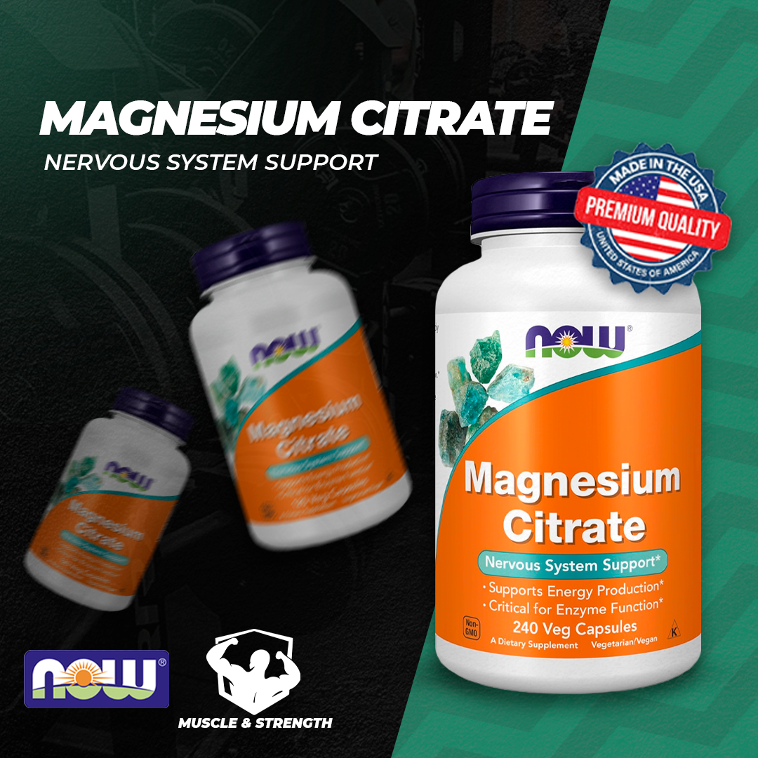 Magnesium Citrate - 240 Vcaps