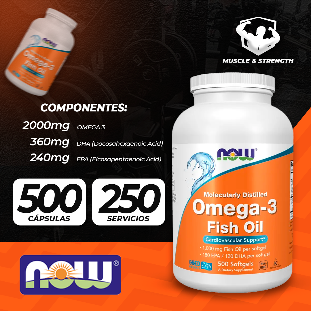 Omega-3 - 500 Softgels