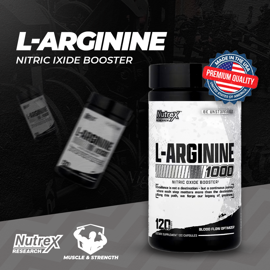 L-Arginine 120 capsules