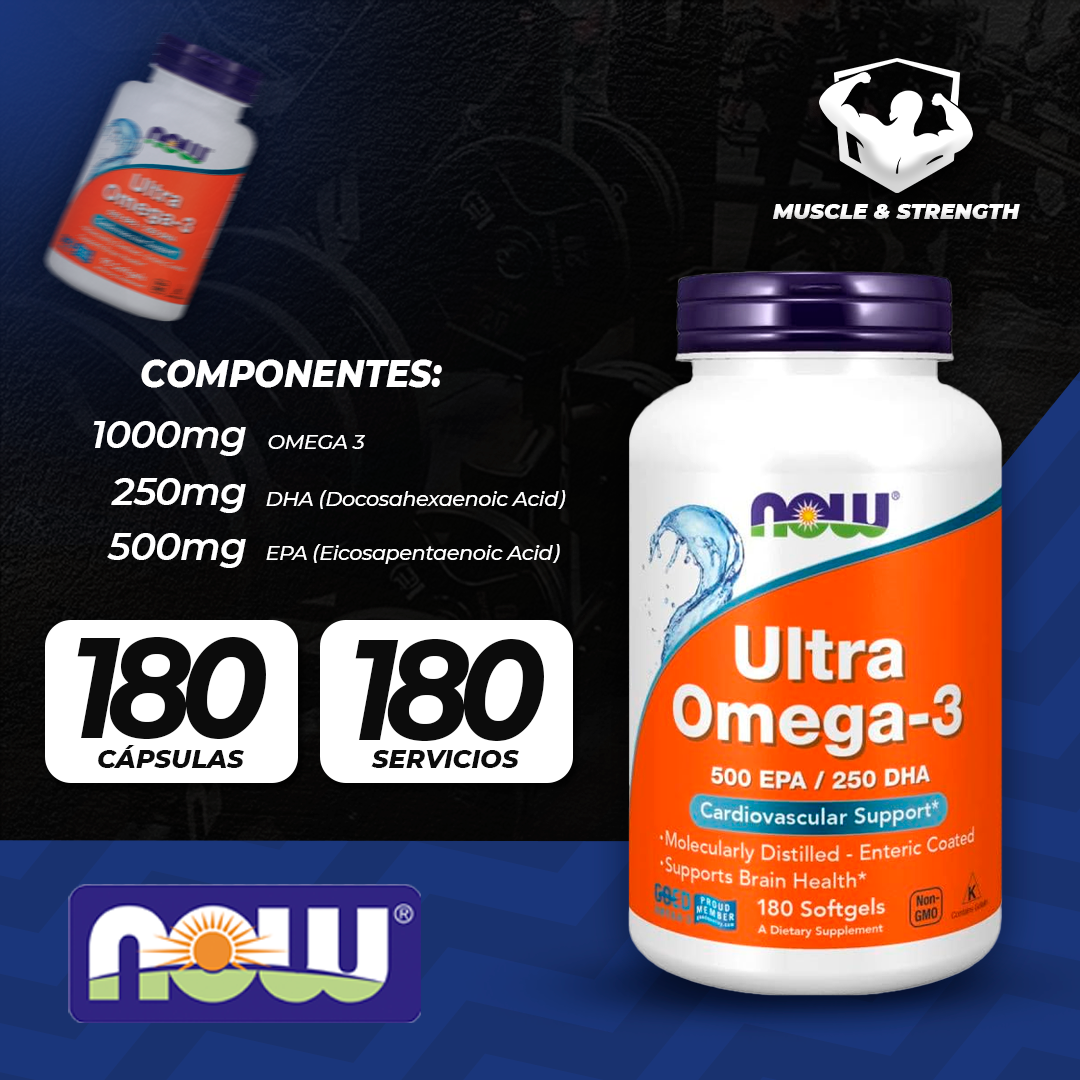 Ultra Omega-3 - 180 Softgels