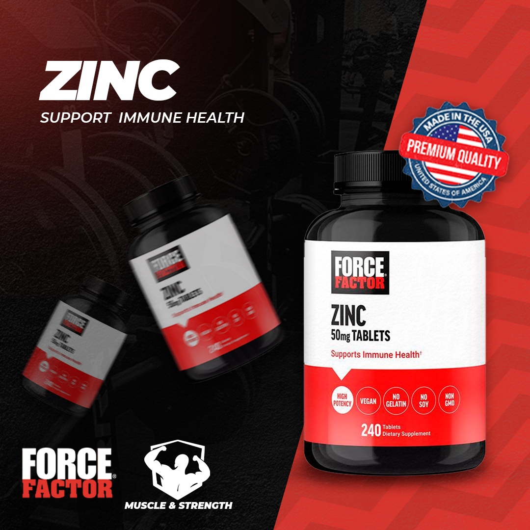 Zinc 50mg - 240 Tablets