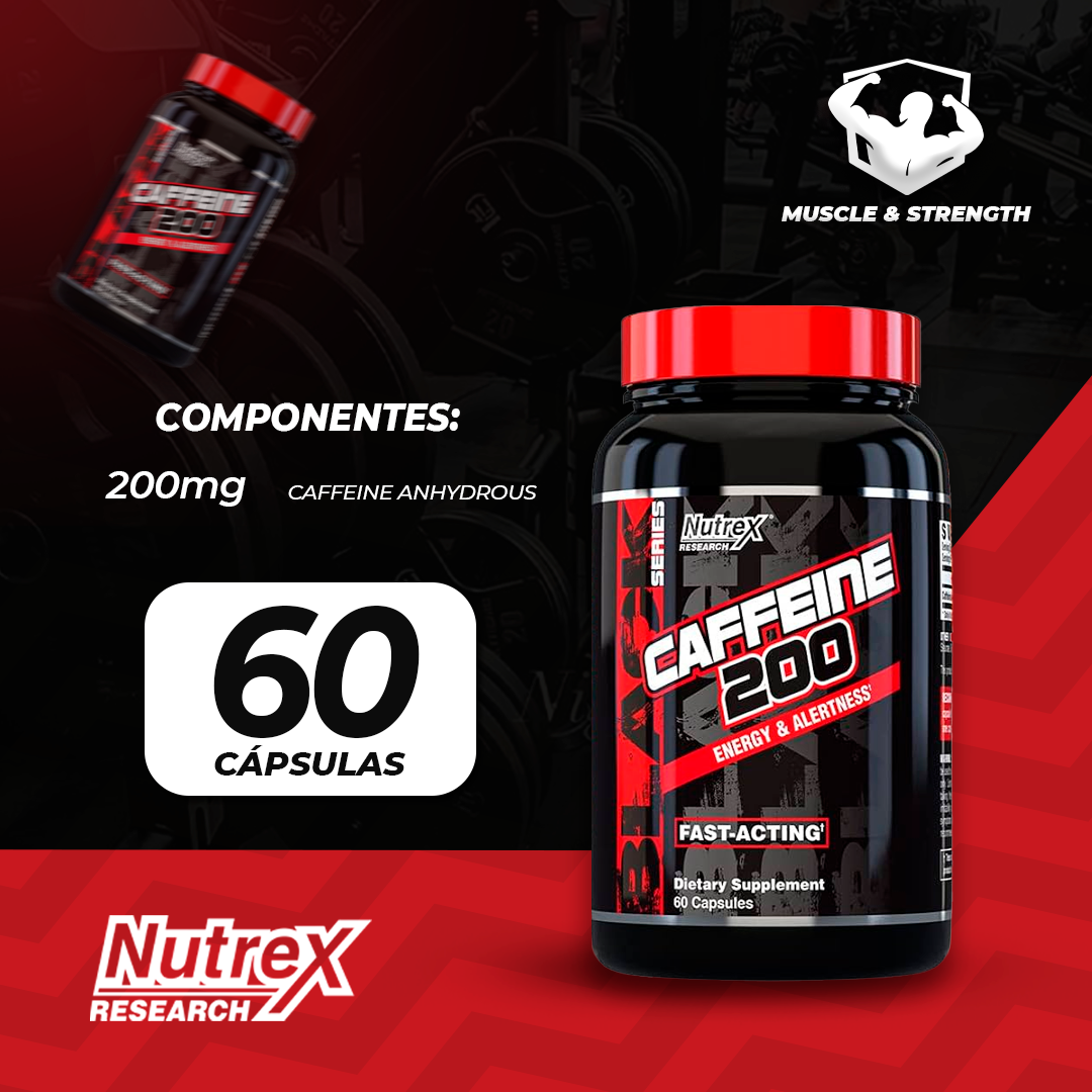Caffeine 200 - 60 Tablets