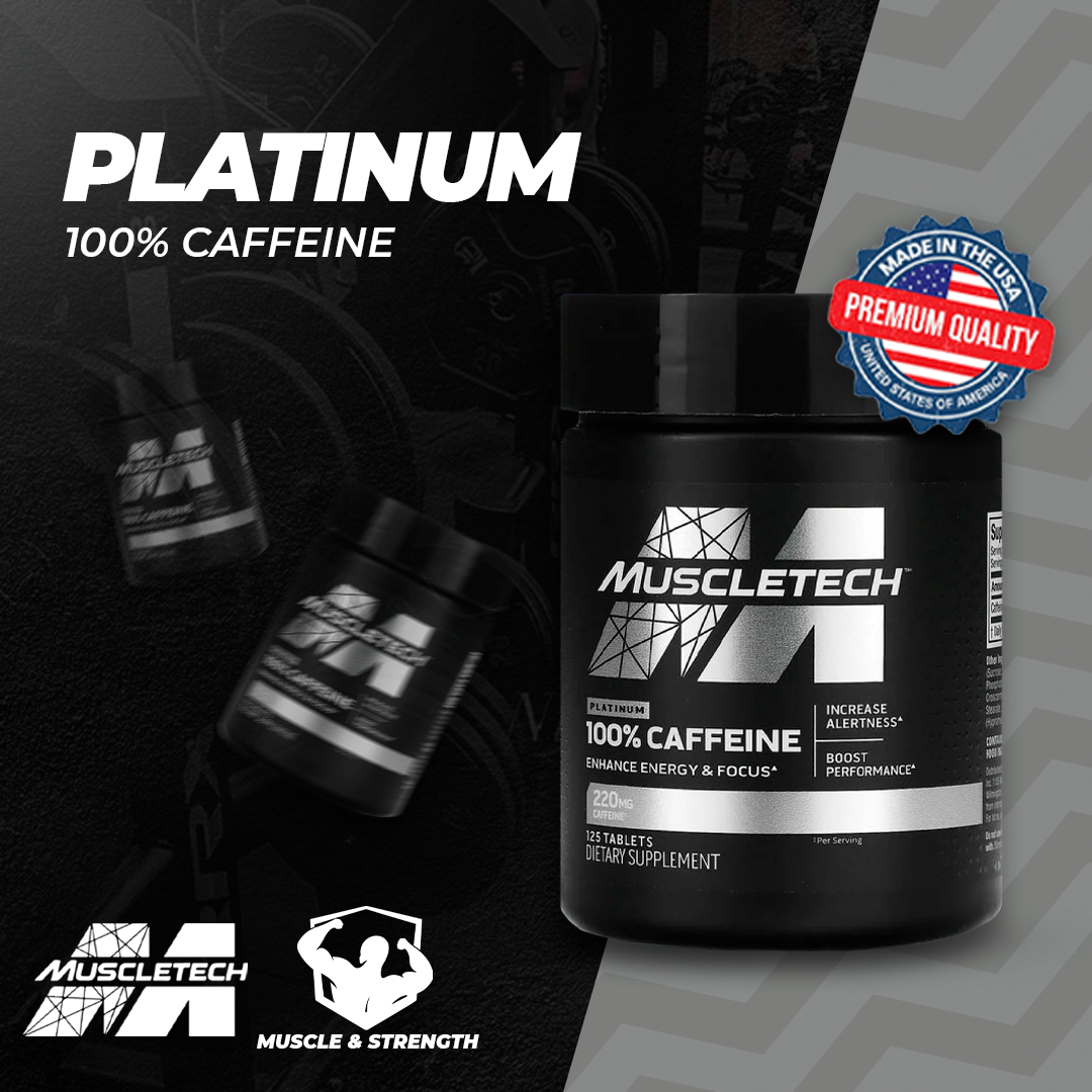 MuscleTech - EssenPlatinum 100% Caffeine - 125 Tabletstial Series Platinum 100% Caffeine - 125 Tablets