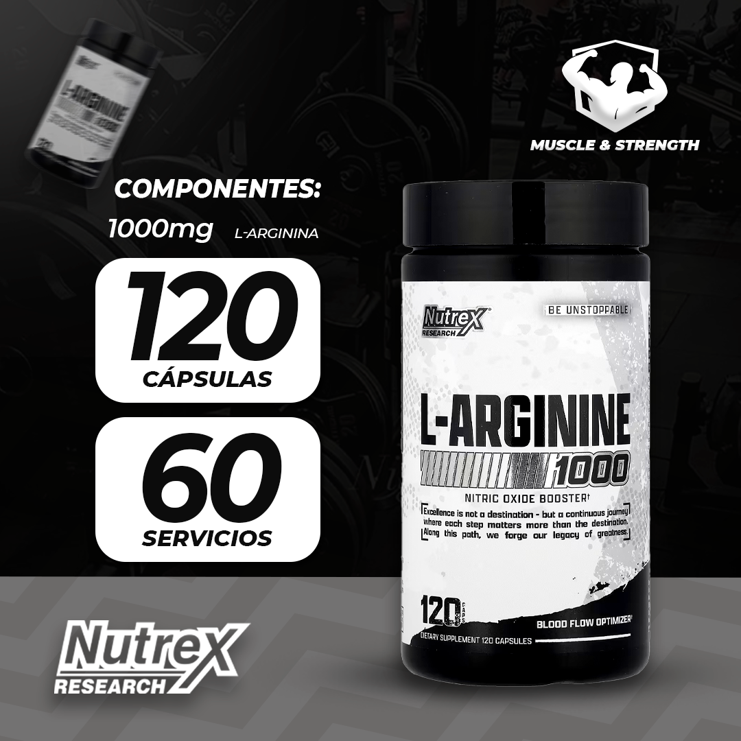 L-Arginine 120 capsules