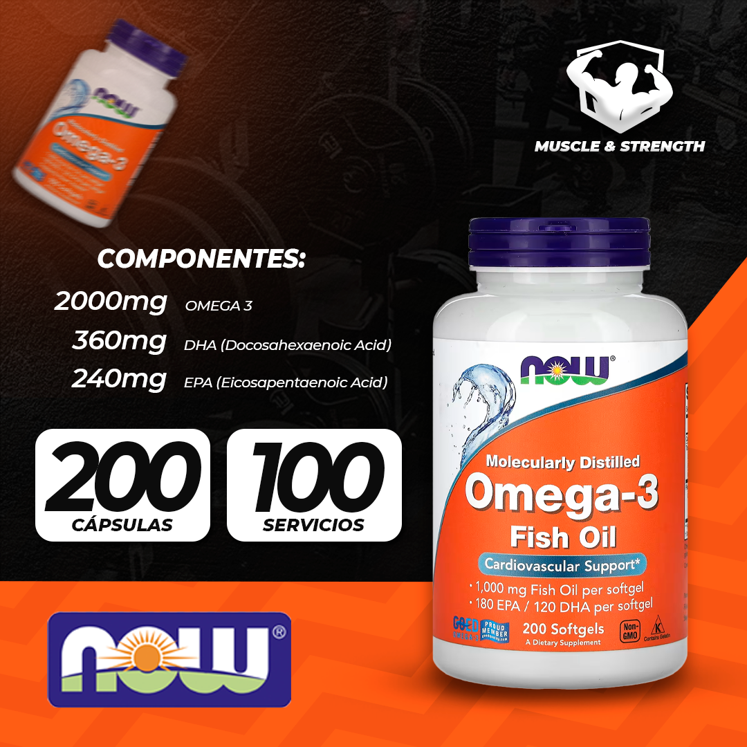 Omega-3 - 200 Softgels