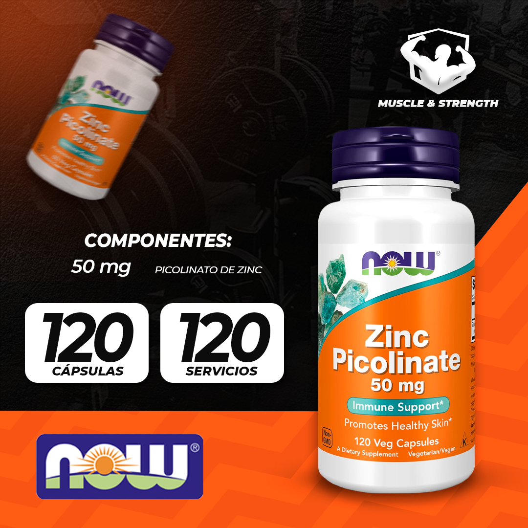 Zinc Picolinate 50mg - 120 VCaps