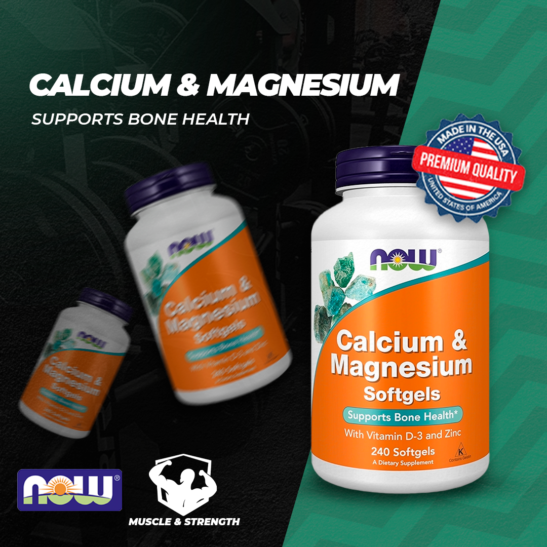 Calcium & Magnesium w/ Vitamin D-3 & Zinc