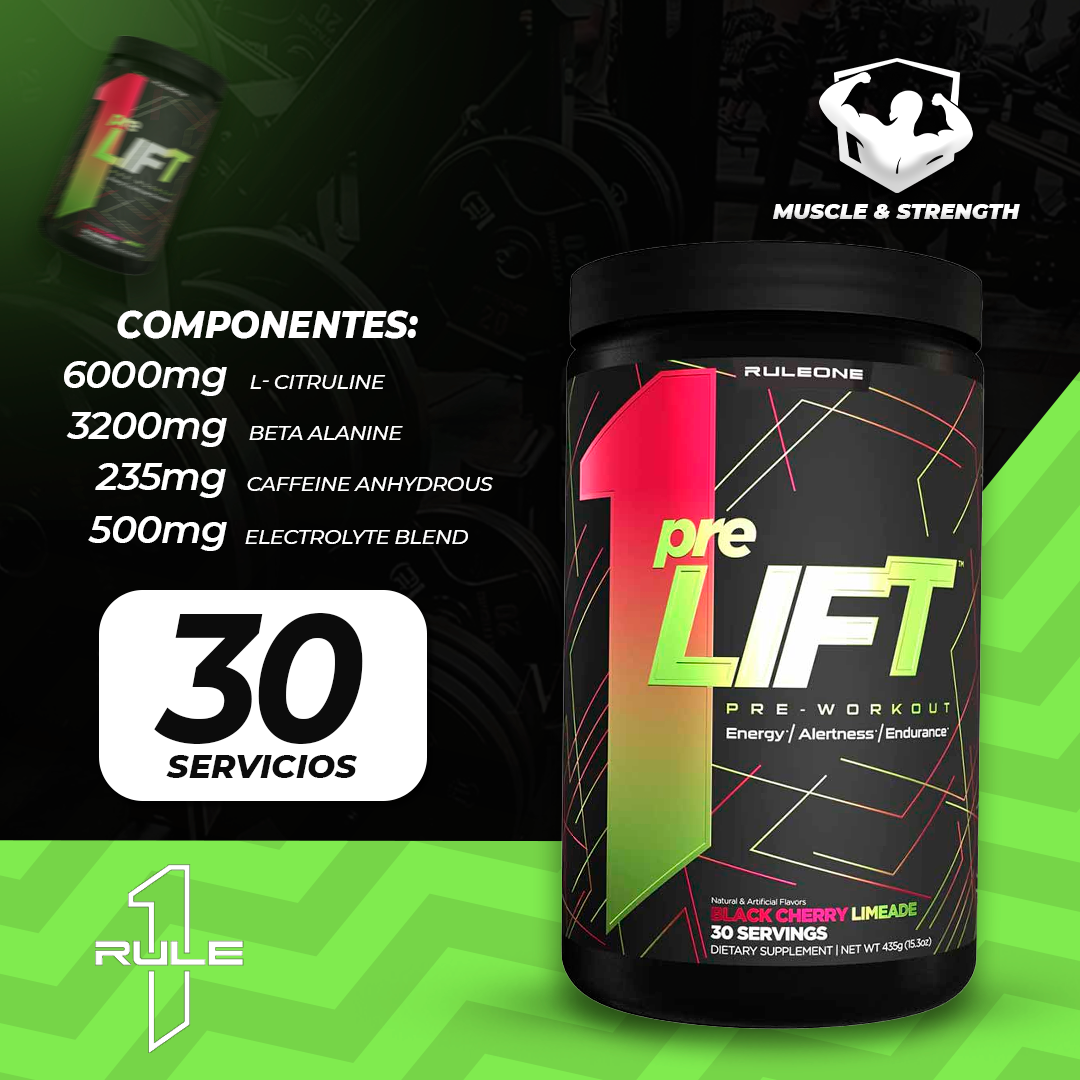 PreLIFT - 30 Servings - Black Cherry Limeade