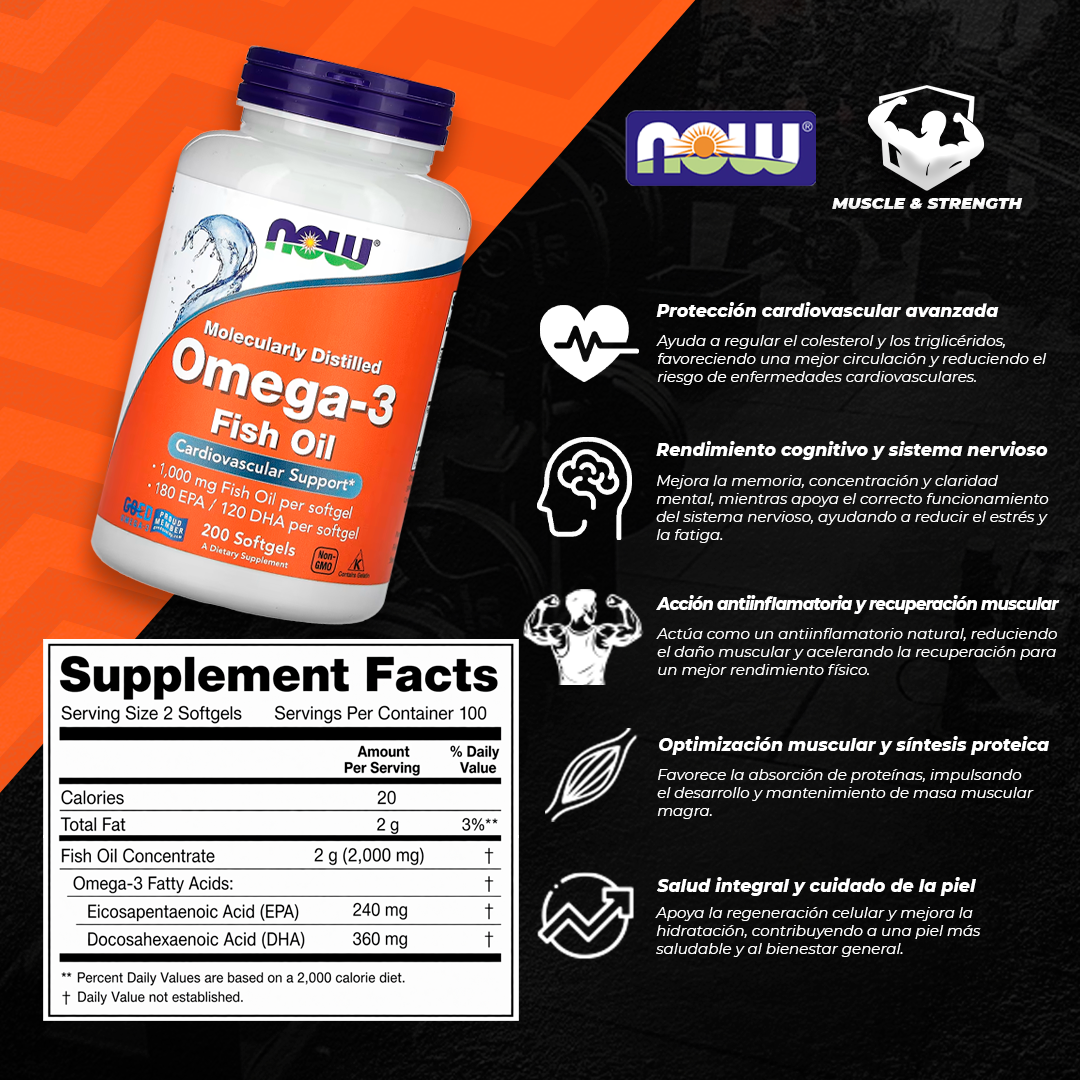 Omega-3 - 200 Softgels
