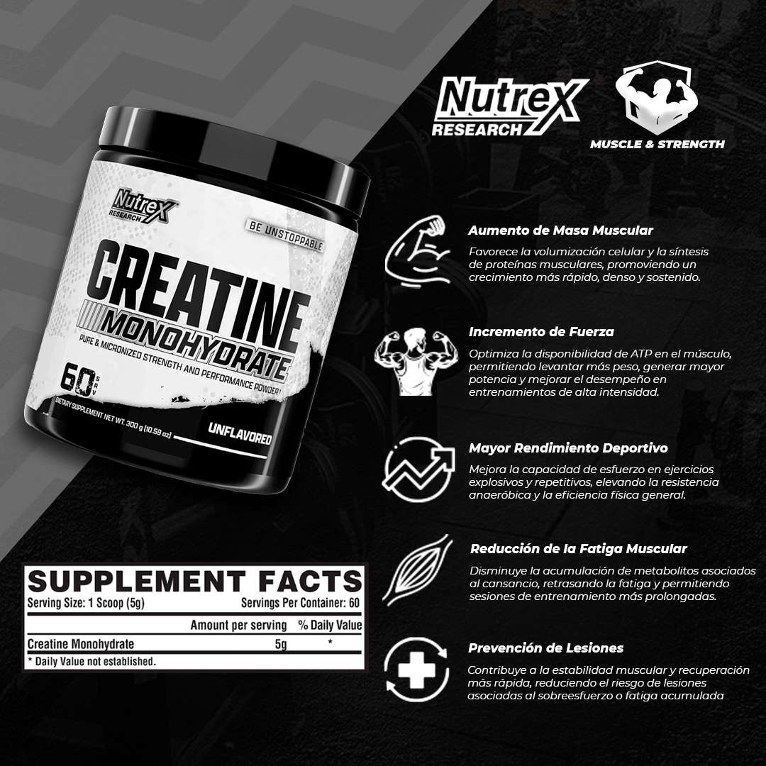 Micronized Creatine - 60 servings