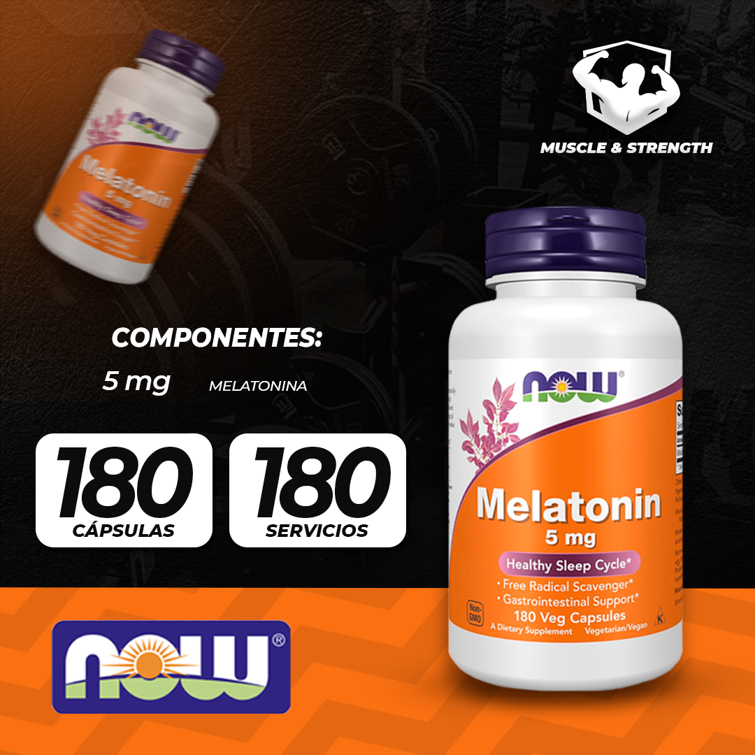 Melatonin 5mg - 180 Vcapsules