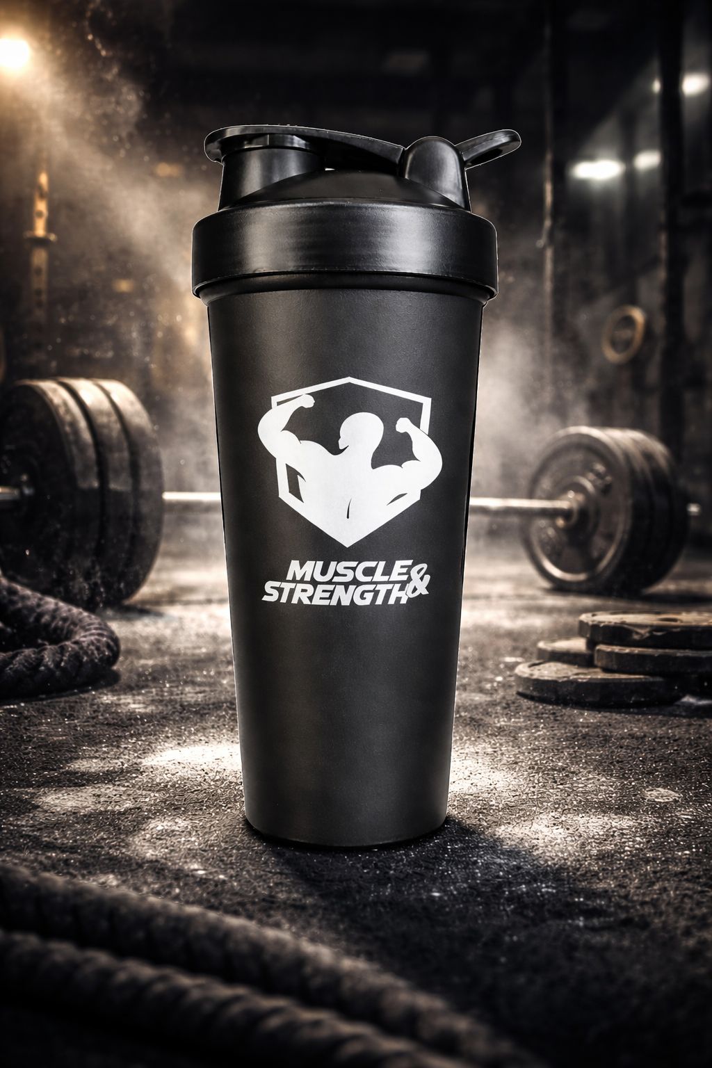 Tomatodo (New Design) - 850ml - (Negro) - Muscle & Strength