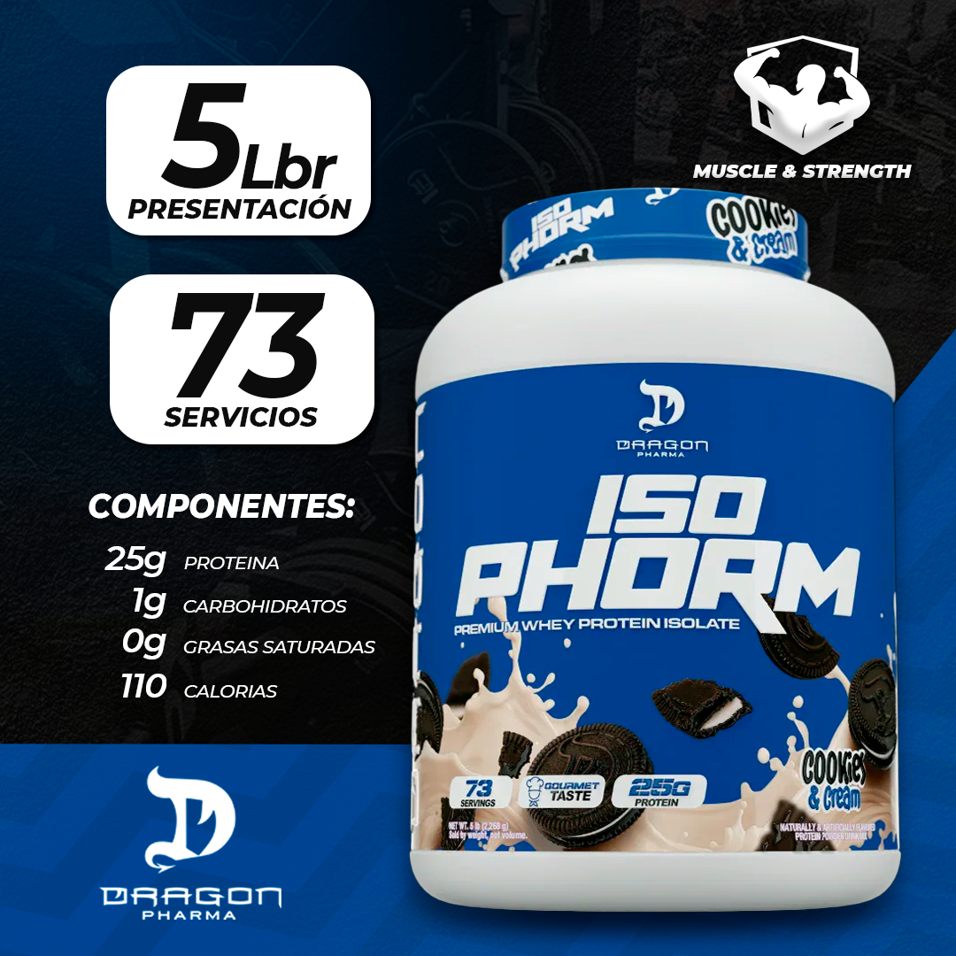IsoPhorm Isolate Protein - 5lb - Dragon Pharma