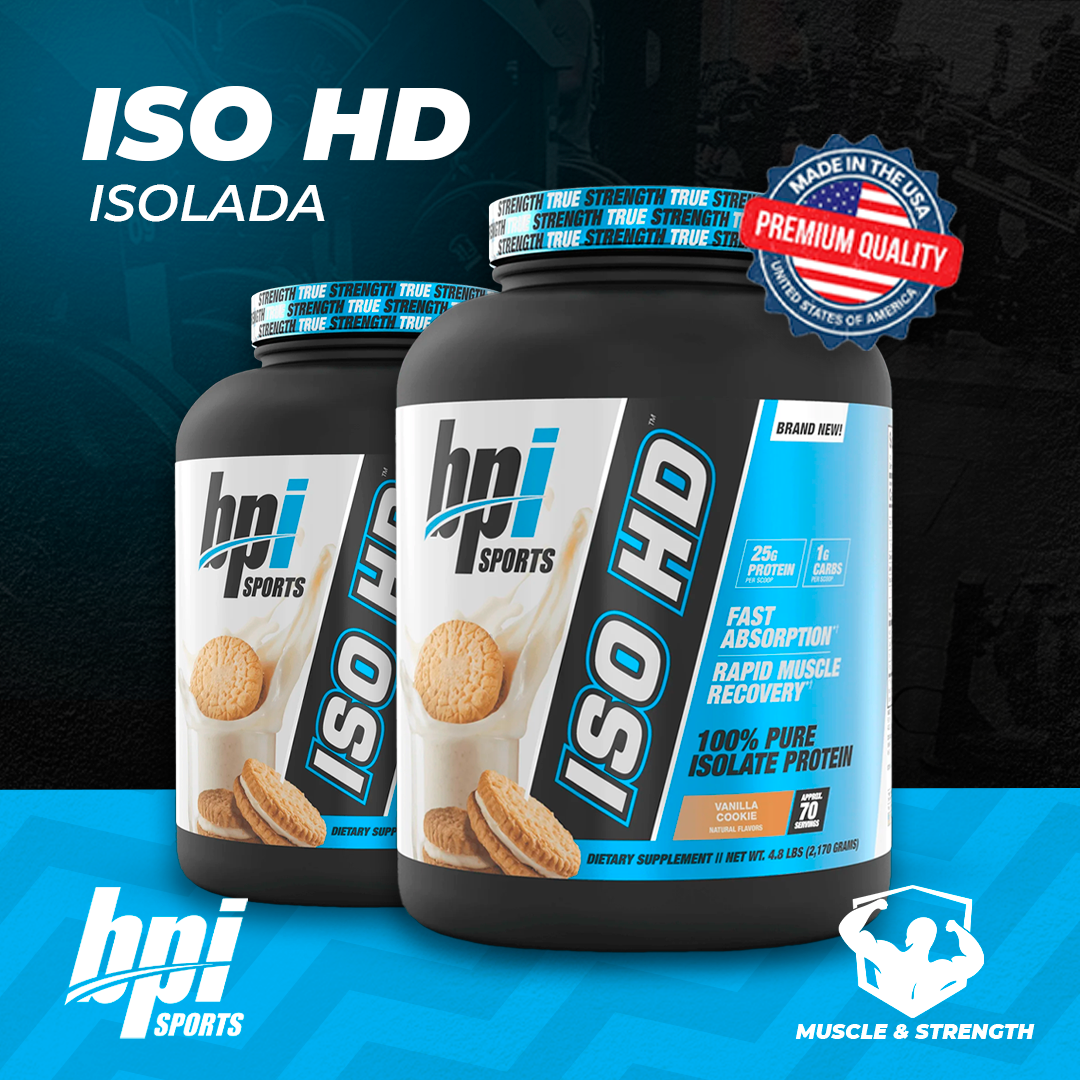 IsoHD Isolate Protein - 5lb (Chocolate) - BPI Sports