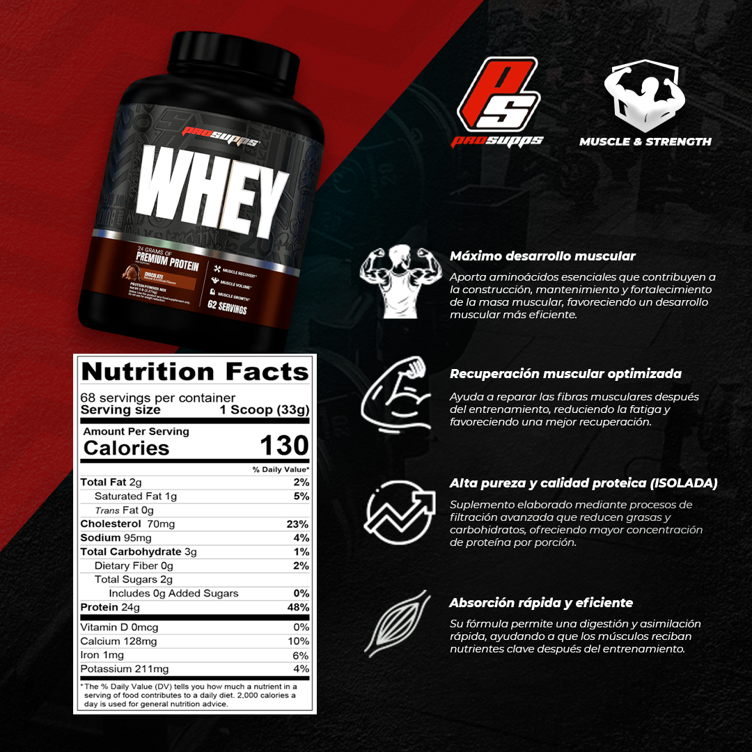 Whey Concentrate - 5lb - Prosupps
