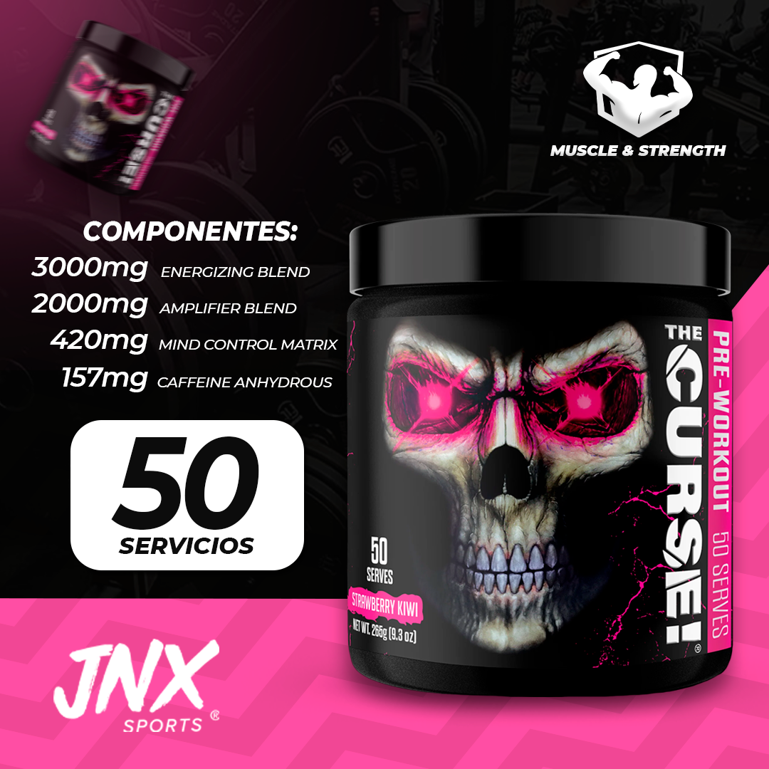 The Curse - 50 Servings - Strawberry Kiwi