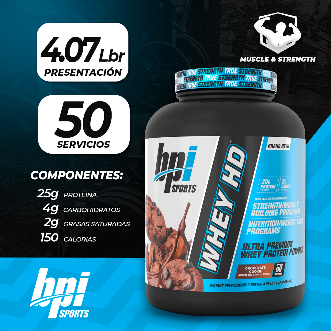 Whey HD - 4.1lb - BPI Sports