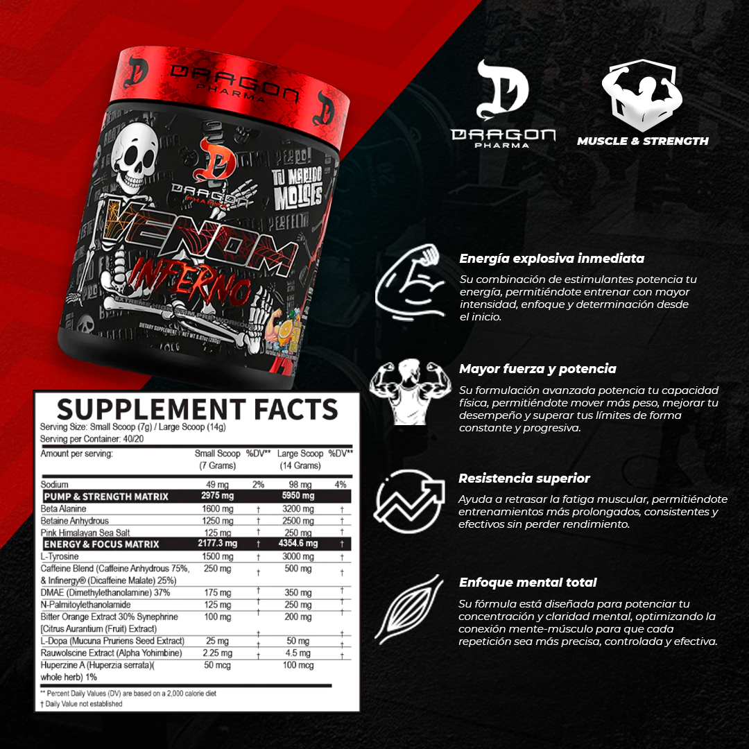 Venom Inferno - 40 servings