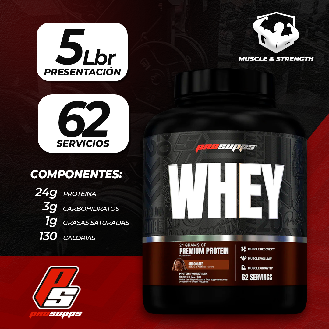 Whey Concentrate - 5lb - Prosupps