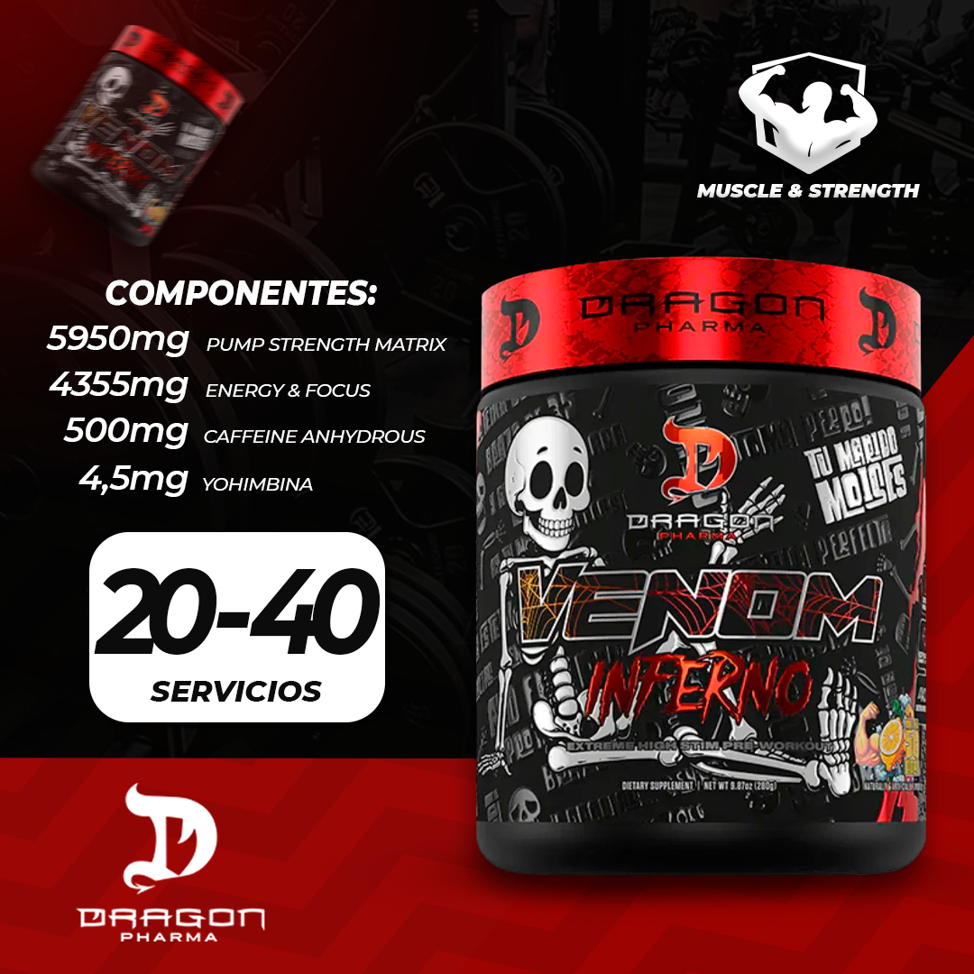Venom Infernó Sabor Limón