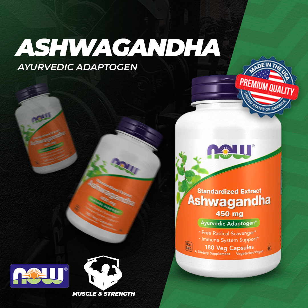 Ashwagandha Extract 450mg - 180 Vcaps