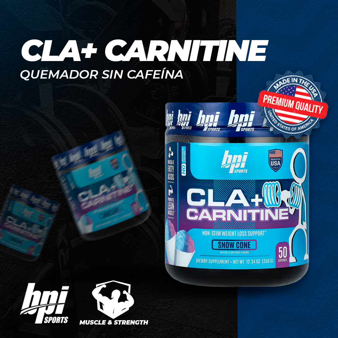CLA + Carnitine - 50 Servings Rainbown Ince - BPI Sports