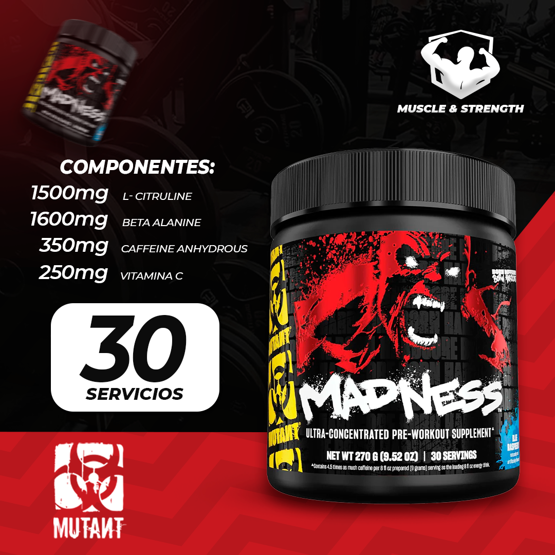 Madness - 30 Servings - Peach Mango