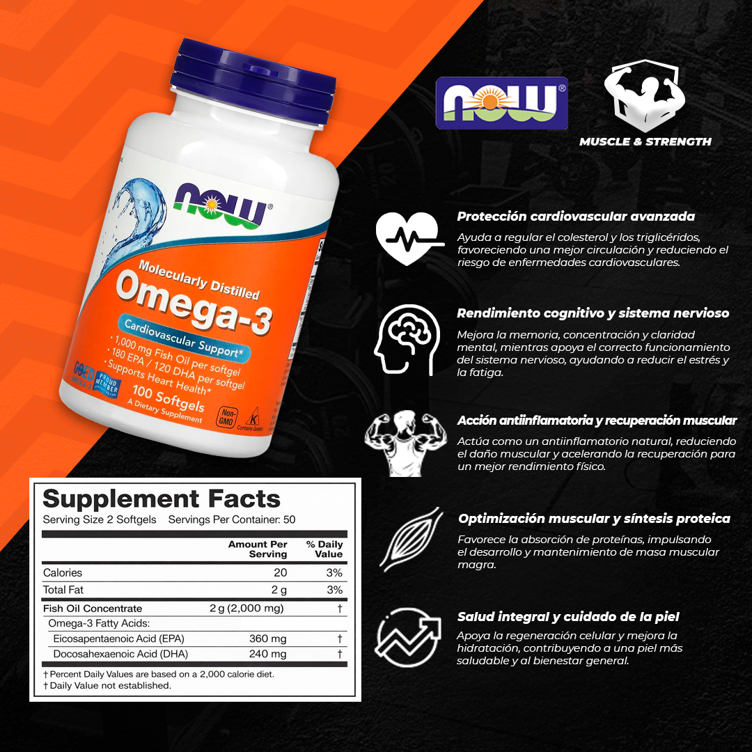 Omega-3 - 100 Softgels