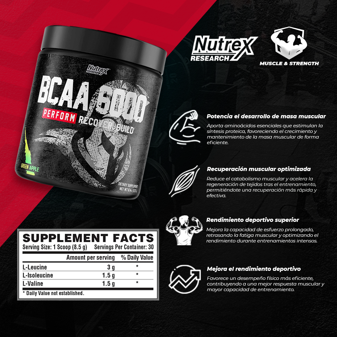 BCAA 6000 - 30 Servings