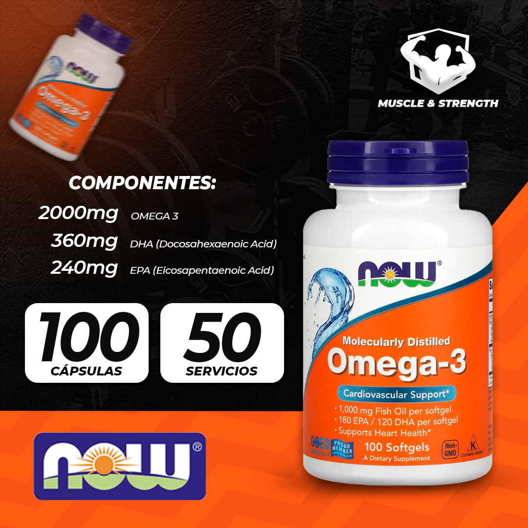 Omega-3 - 100 Softgels