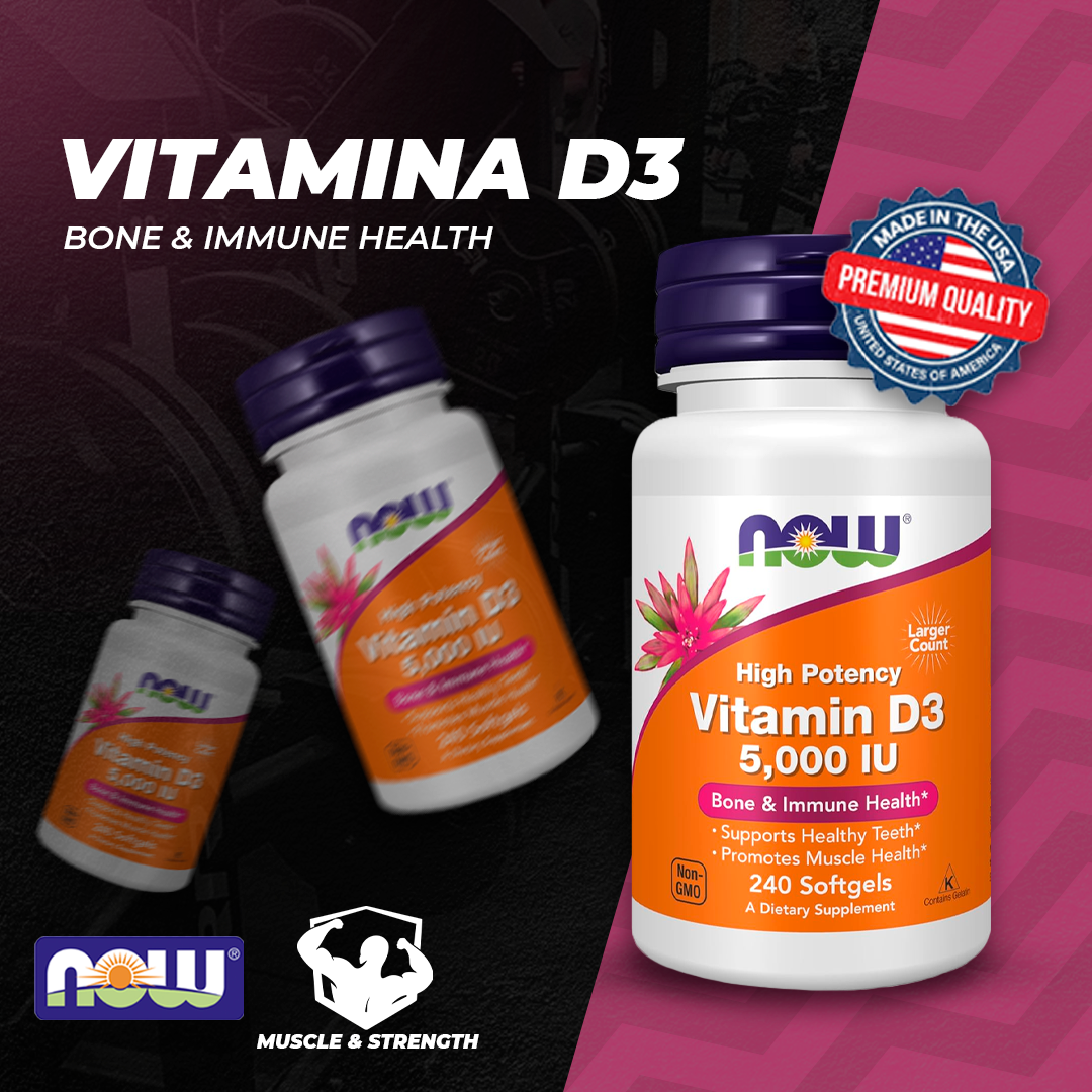 Vitamin D-3 - 5,000IU 240 Softgels