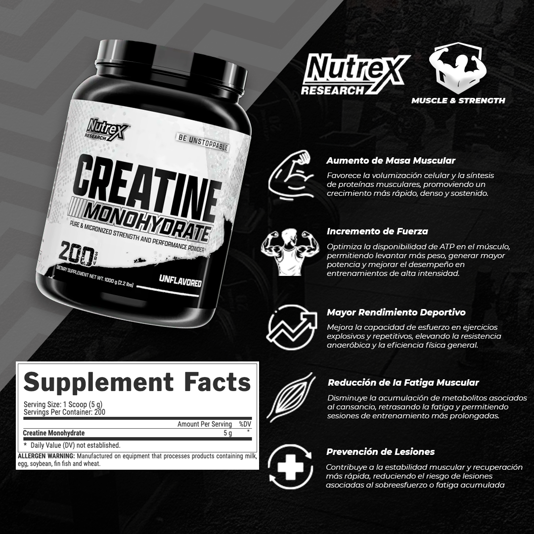 Micronized Creatine - 200 servings