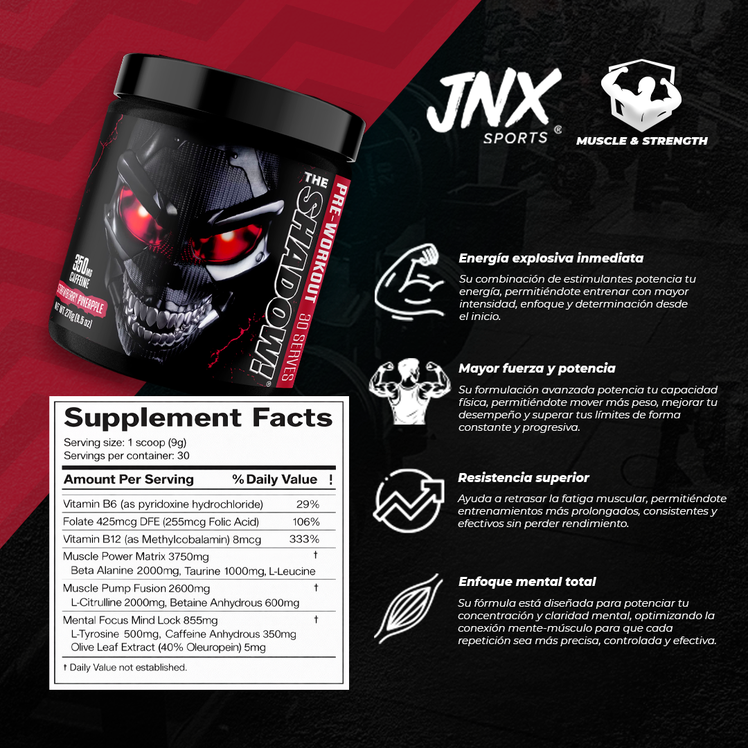 The Shadow - 30 Servings - Strawberry Pineapple