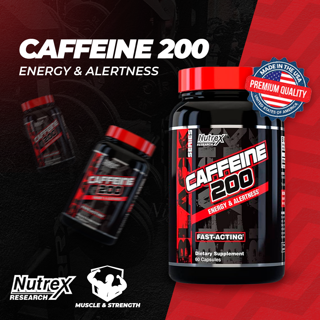 Caffeine 200 - 60 Tablets
