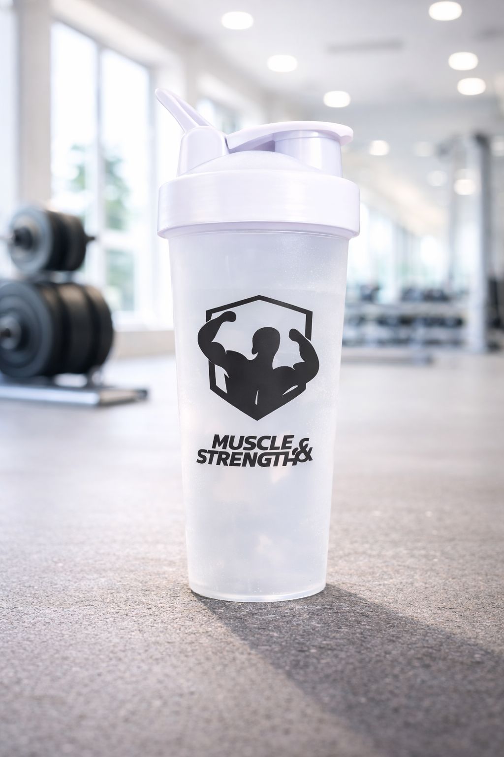 Tomatodo (New Design) - 850ml - (Blanco)- Muscle & Strength