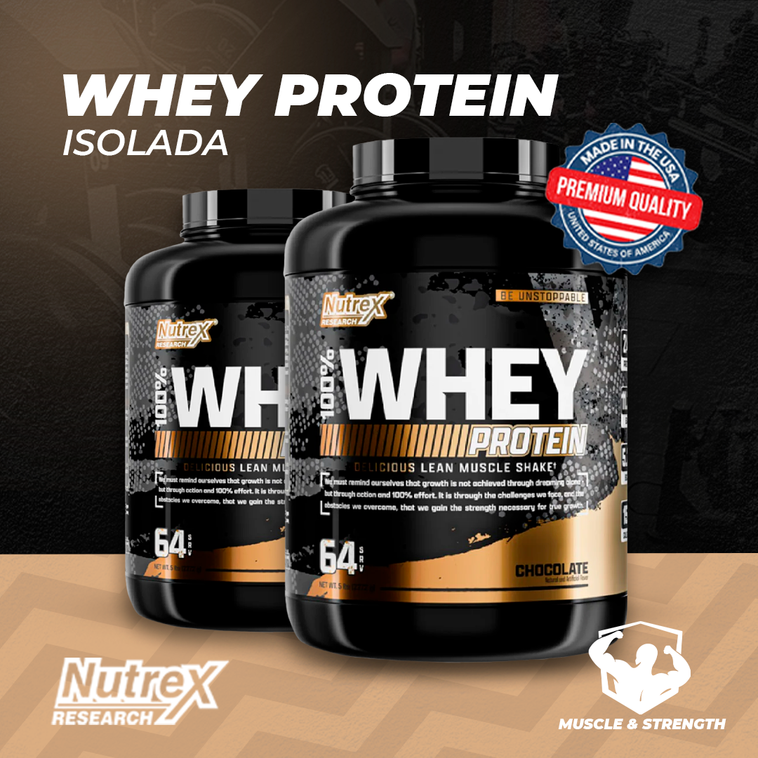 100% Whey - 5lb - Nutrex Research